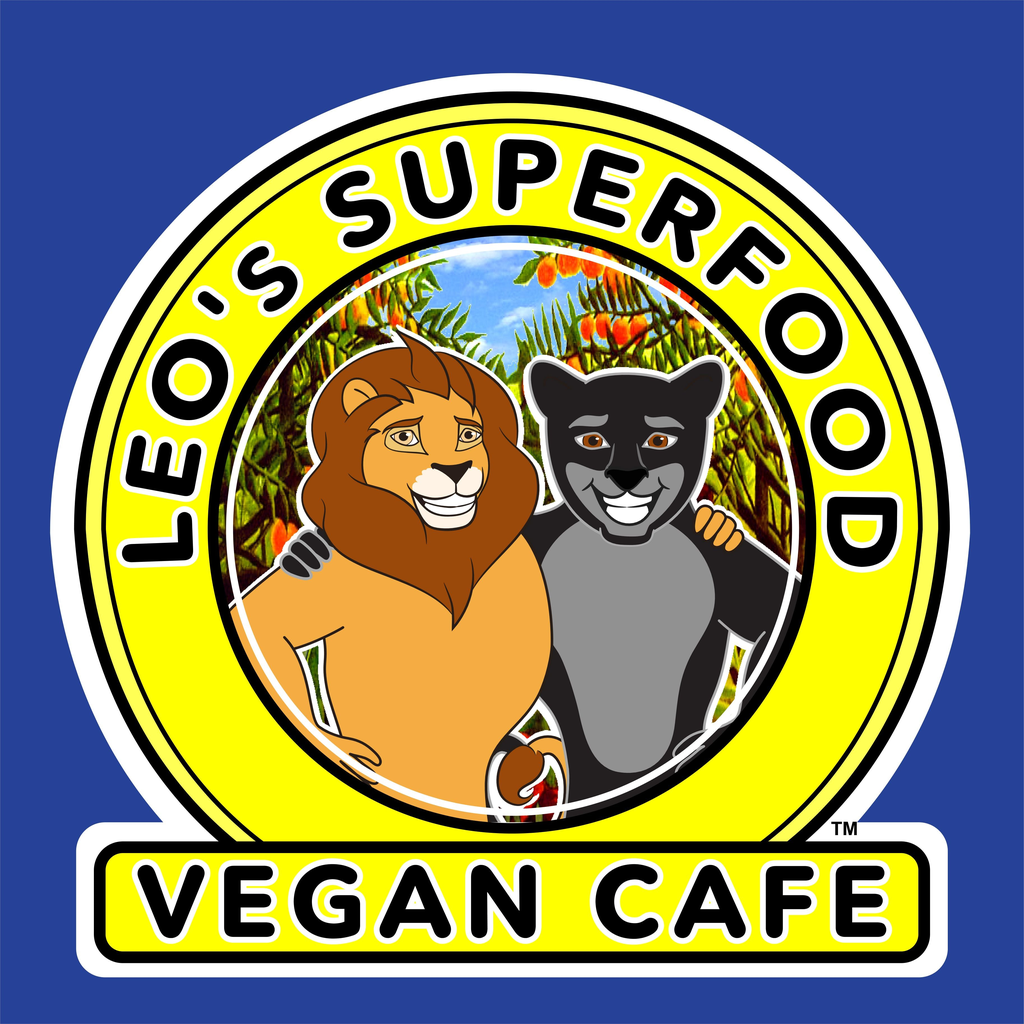 Logo for Leo's Superfood Vegan Cafe