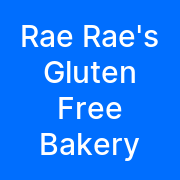 Logo for Rae Raes Gluten Free Bakery